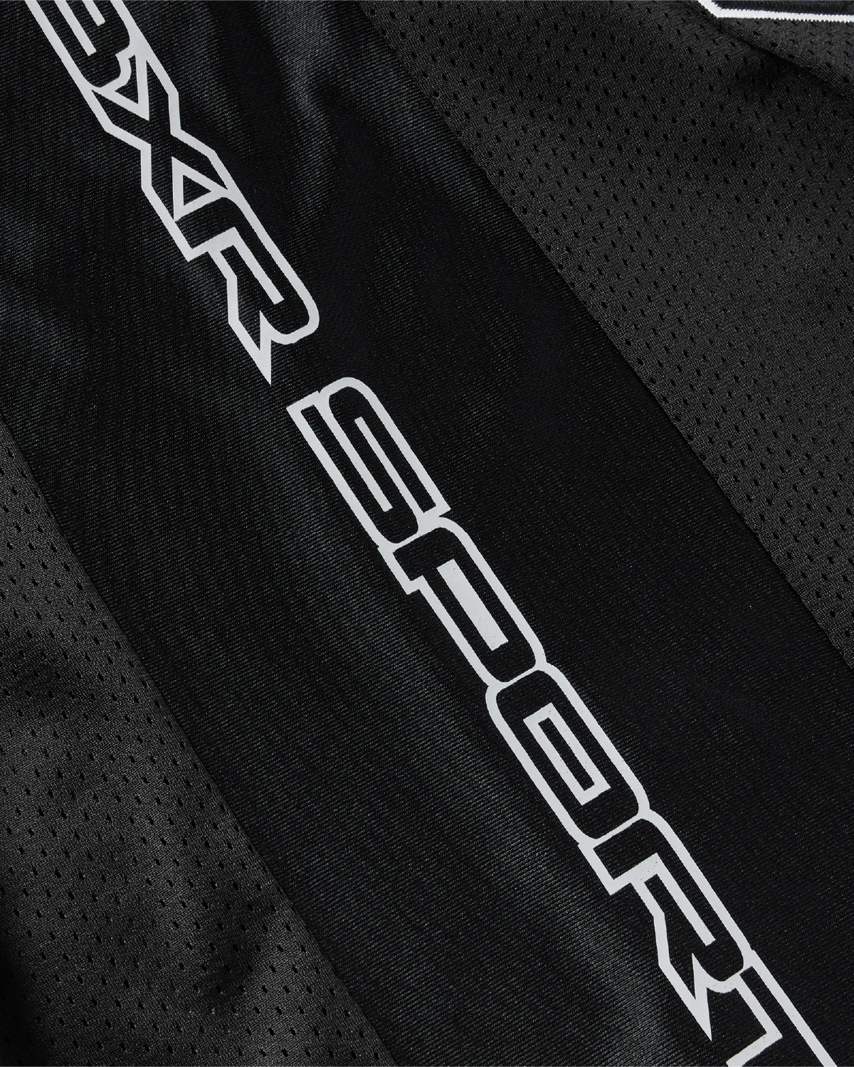 BXR SPORT: 96 FOOTBALL JERSEY: BLACK - Image 4