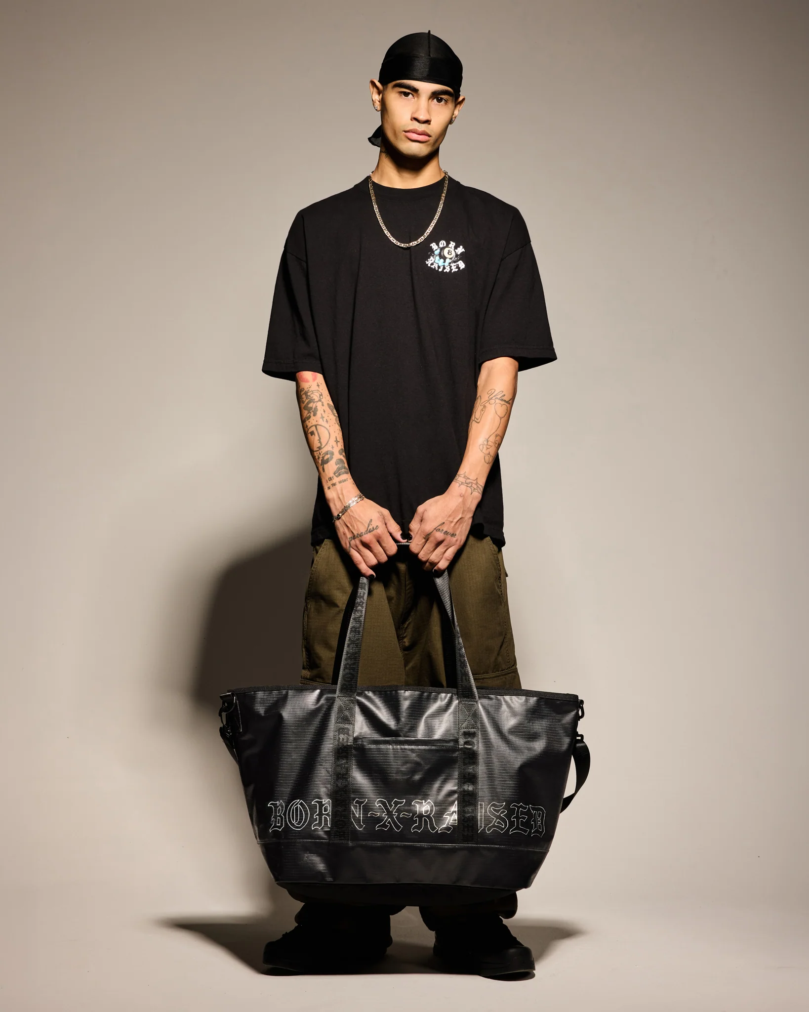 BXR UTILITY TOTE: BLACK - Image 5
