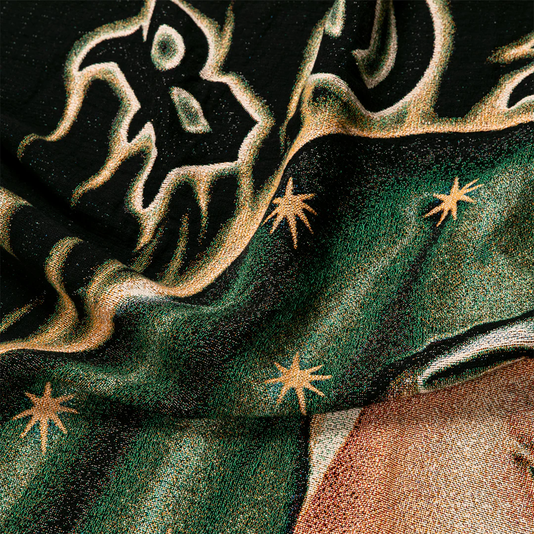 GUADALUPE BLANKET: BLACK - Image 3