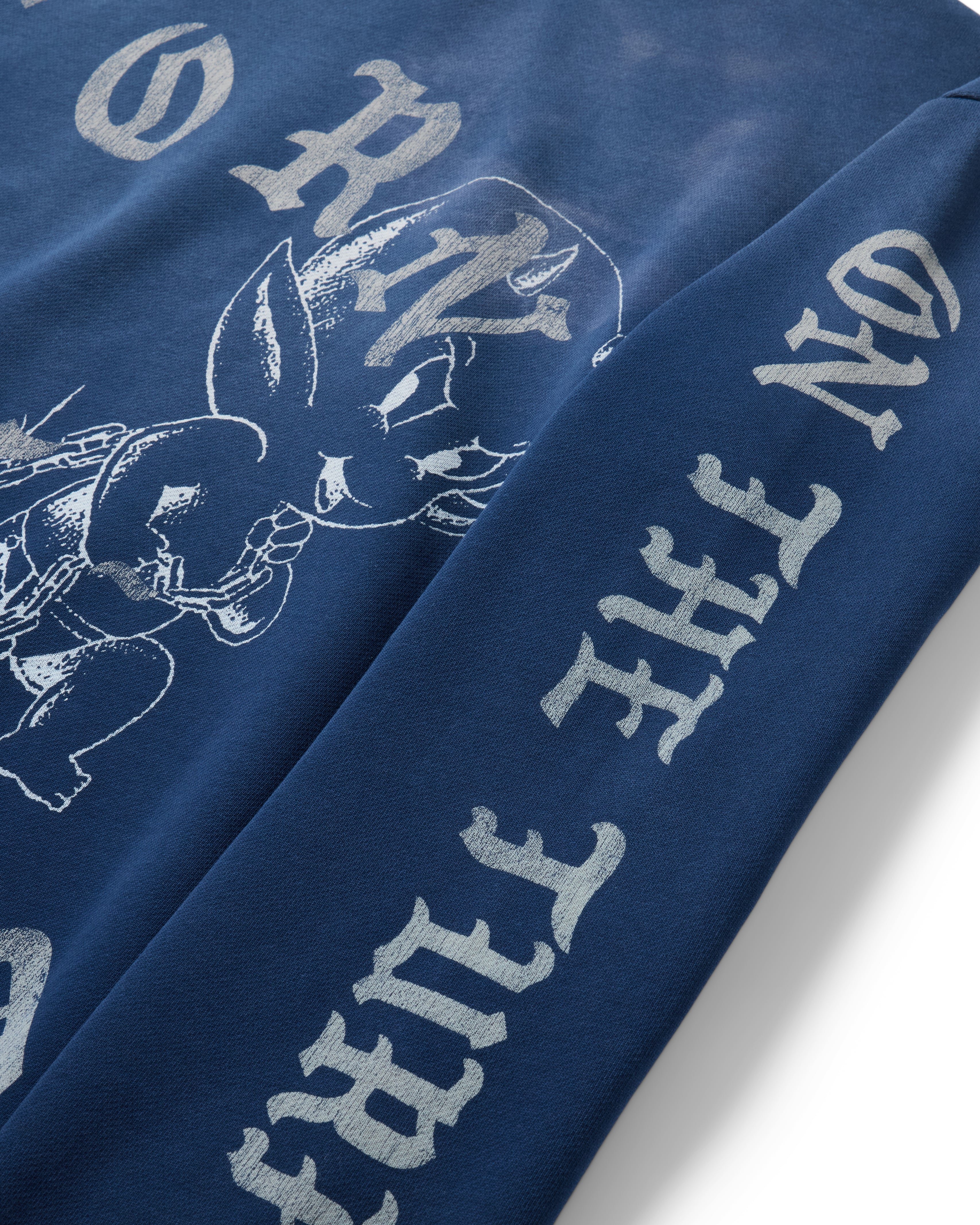 LIL DEVIL ROCKER CREWNECK: VINTAGE BLUE - Image 4