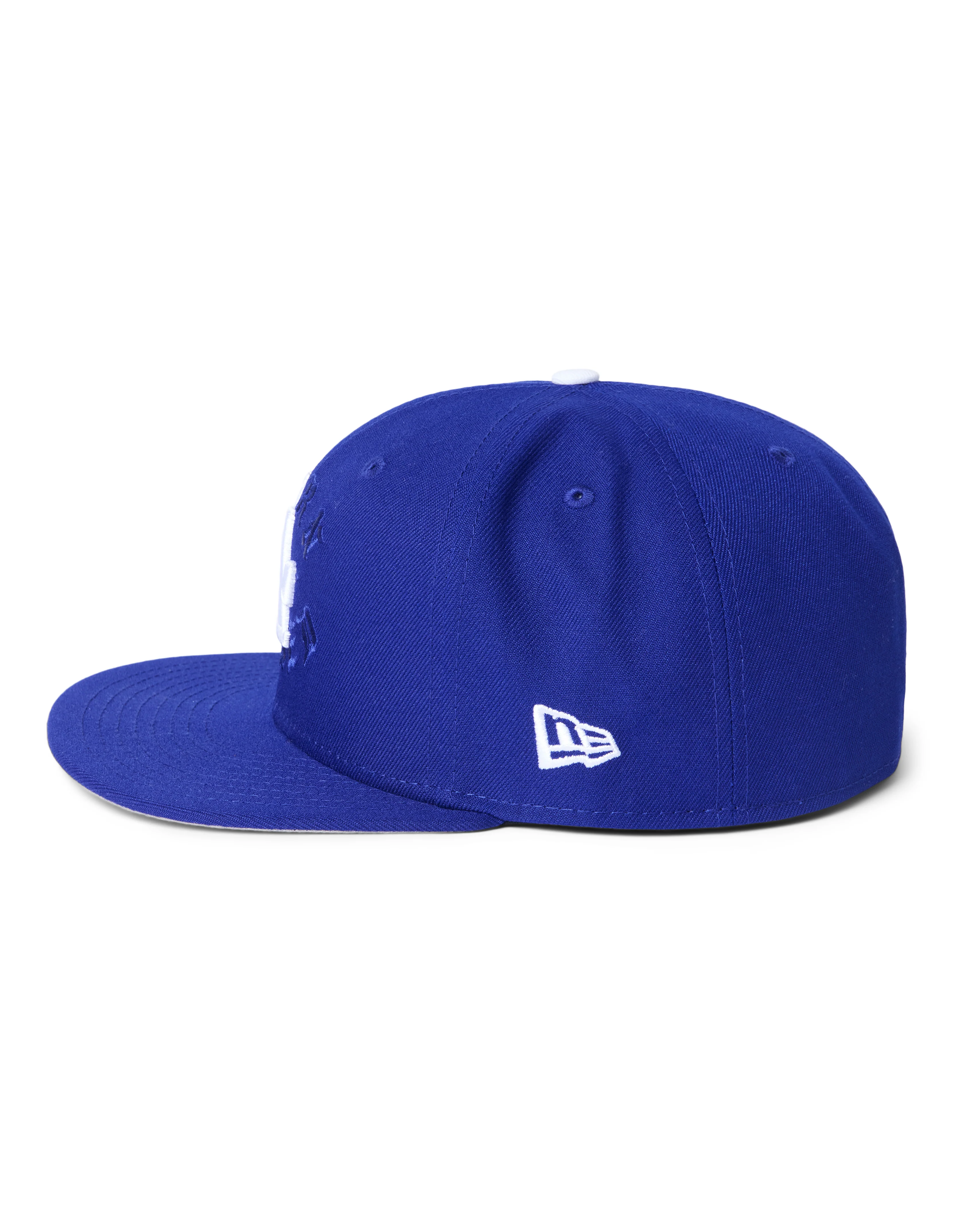 NEW ERA BORN X RAISED + DODGERS 2025 WORLD SERIES FITTED: BLUE - Image 4