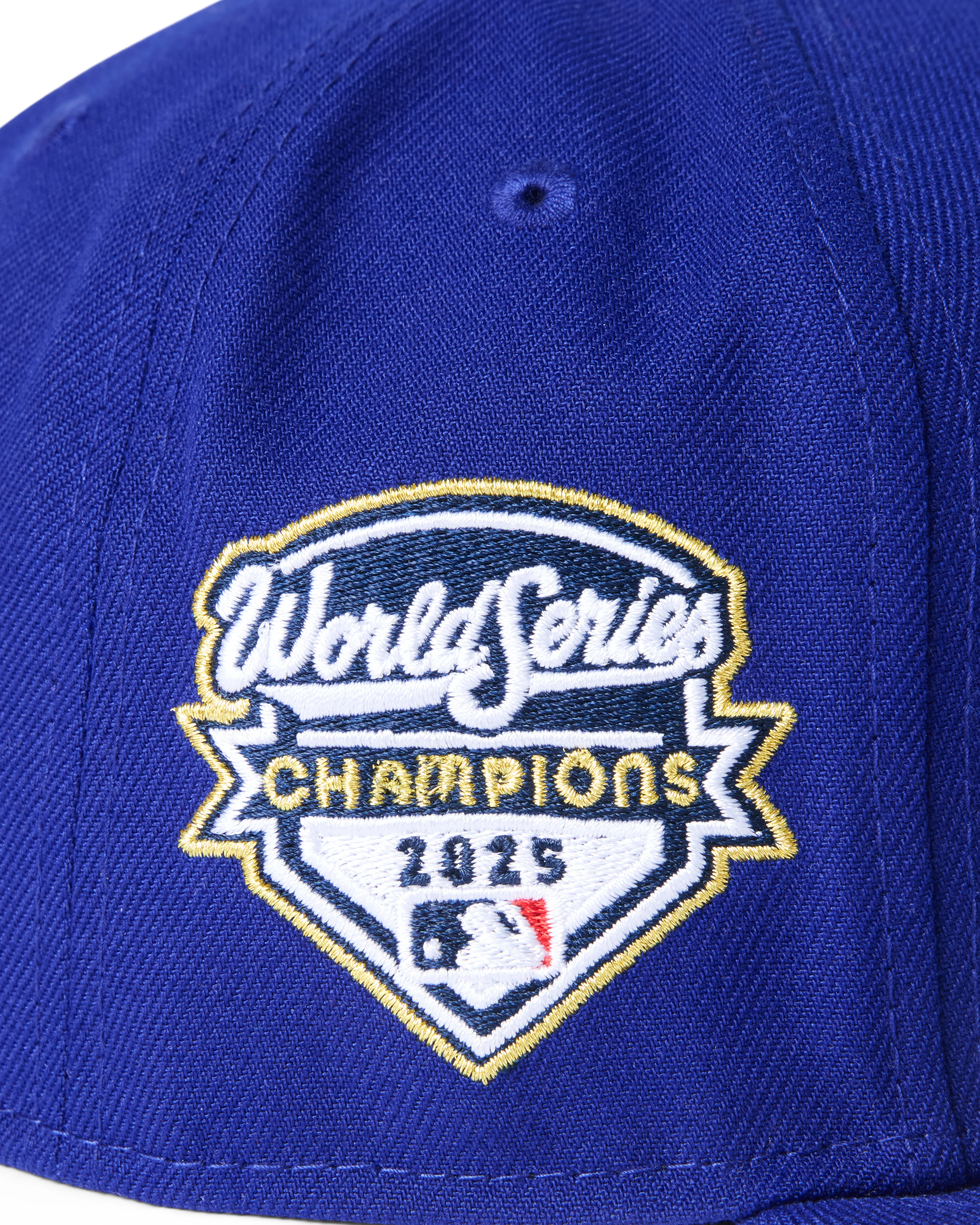 NEW ERA BORN X RAISED + DODGERS 2025 WORLD SERIES FITTED: BLUE - Image 5