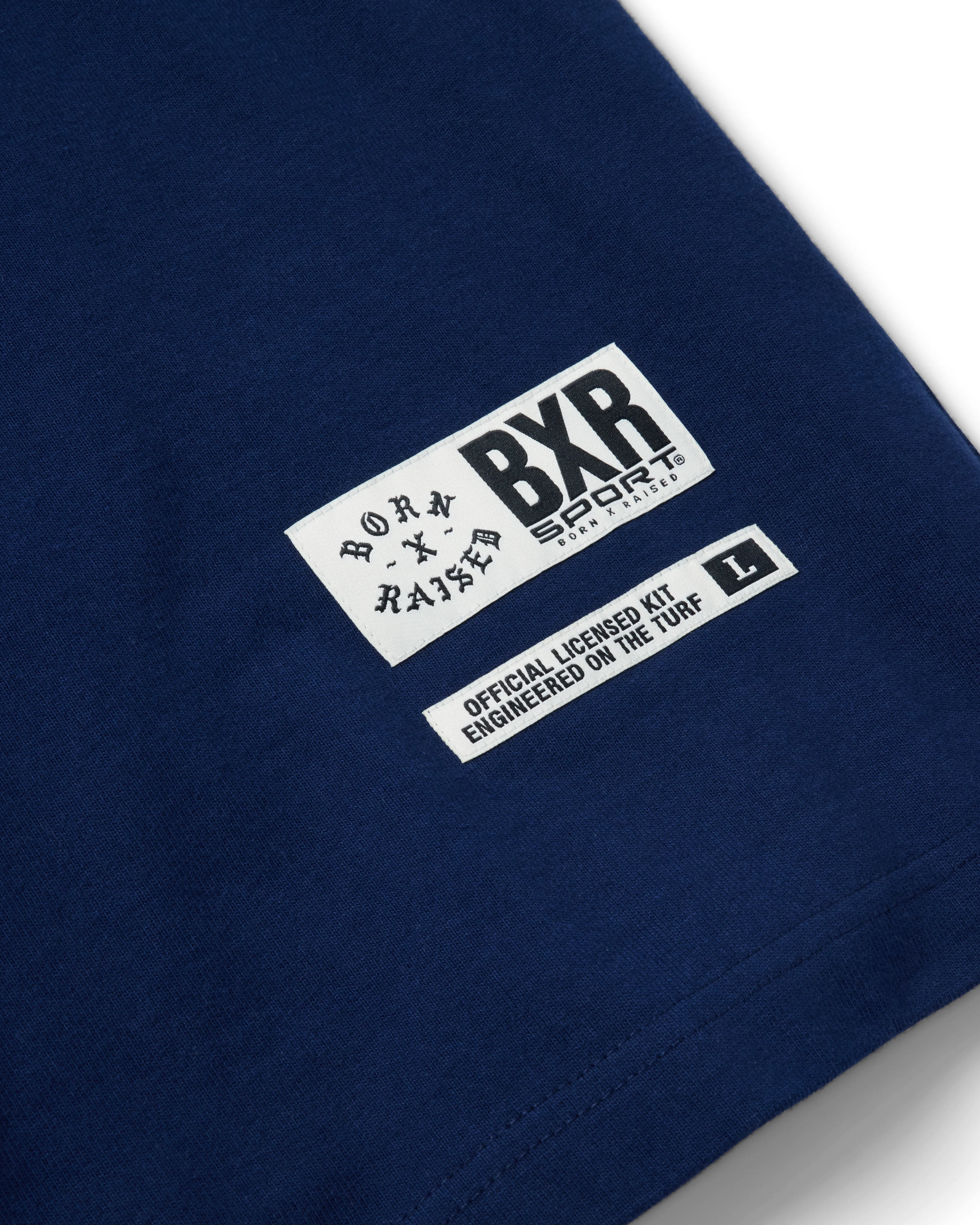 SHOULDER ARCH LONGSLEEVE: NAVY / WHITE - Image 4